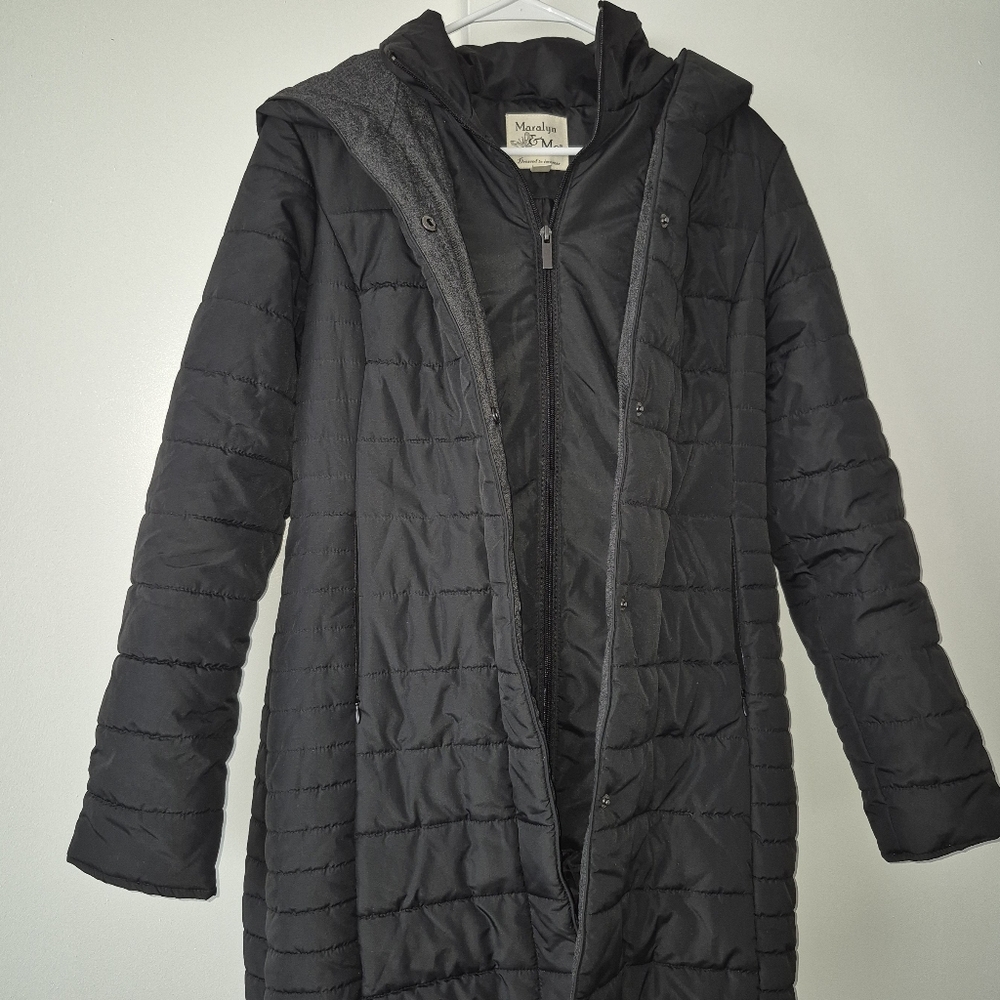 Women's Black Quilted Jacket